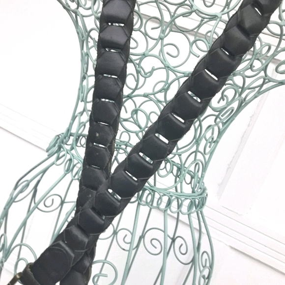 Genuine Leather Belt Mens Vintage Levis Signature Classic Leather VTG - Picture 6 of 15